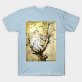 Fairy Girl in a Tree - Florence Anderson T-Shirt